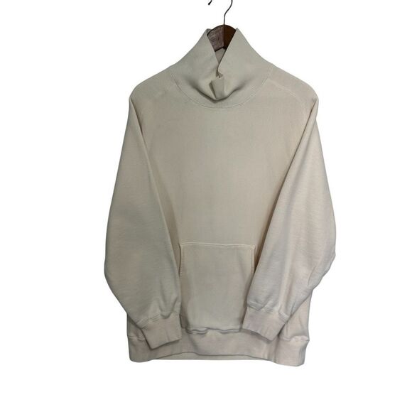 Still By Hand Men's High Neck Heavy Weight Sweatshirt, 3/L - Picture 2 of 11